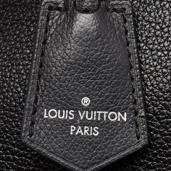 Louis Vuitton Rose/Black Leather Lockme Cabas Tote Bag - Picture 9 of 11